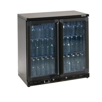 Gamko Bottle Cooler MG Double Hinged Door Anthracite - 250Ltr