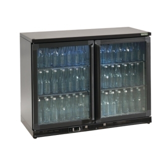 Gamko Bottle Cooler MG Double Hinged Door Anthracite - 275Ltr