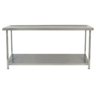 Parry TABN12600W Fully Welded Wall Table with Undershelf - 1200x600x900mm
