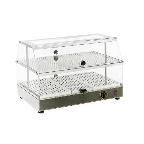 Roller Grill Electric Heated Display - 2 Shelf