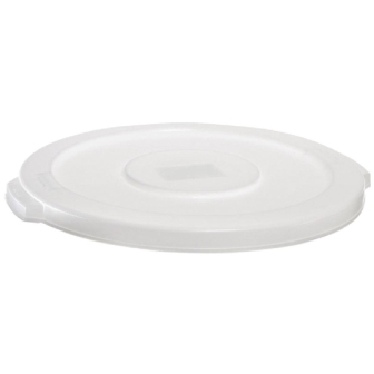 Rubbermaid Round Brute Lid White - 37.9Ltr