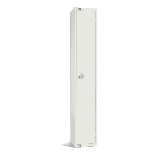300mm Deep 1 Door Locker - White
