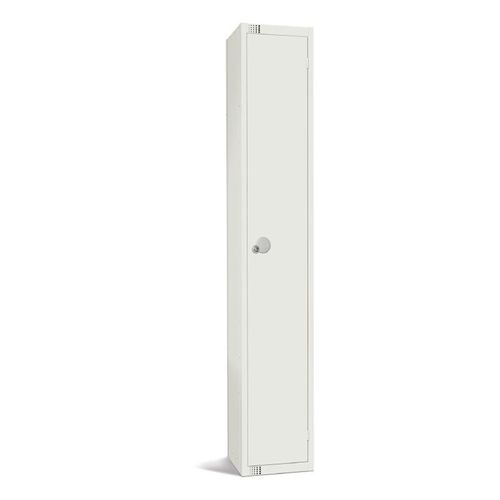 450mm Deep 1 Door Locker  - White