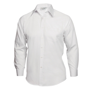 Uniform Works Dress Shirt Long Sleeve - White