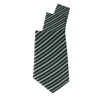 Tie - Grey Tonal Stripe