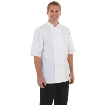 Chef Works Montreal Basic White Cool Vent Chef Jacket
