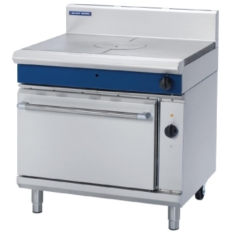 Blue Seal Evolution GE576 Gas Target Top Range with Electric Convection Oven - 900mm