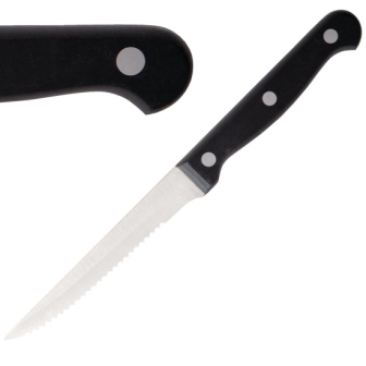 Steak Knives Black - 4.5" [Box 12]