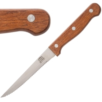 Steak Knives Wood - 4.5" [Box 12]