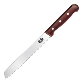 Victorinox Wooden Handled Serrated Bread Knife - 21.5cm