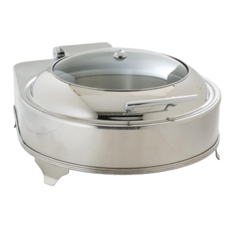 Olympia Electric Chafer Round Glass Lid