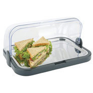 Cooling Display Tray Roll Top - 205x320x440mm [includes 2 coolers]