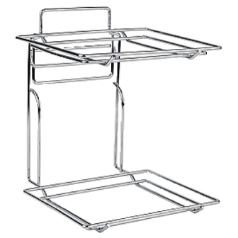 Double Decker Chrome Plated Stand with 2 Tier for 1/2 GN  [Stand Only] for CB801