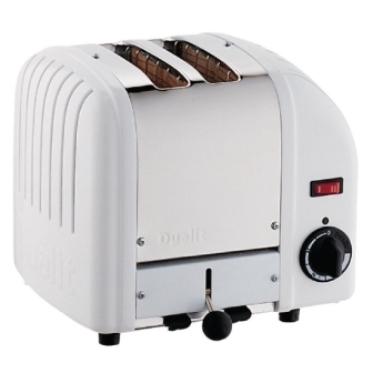 Dualit Vario 2 slot Toaster - White