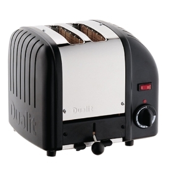 Dualit Vario 2 slot Toaster - Black