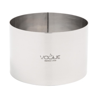 Vogue Mousse Ring St/St - 90x60mm