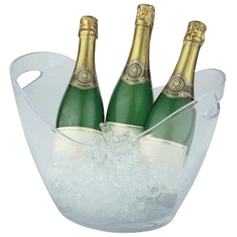 APS Clear Acrylic Wine And Champagne Bucket - 35 x 27 x 25.5cm