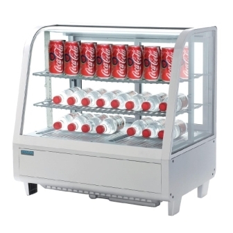 Polar Counter Top Refrigerated Merchandiser [Digital Controller] White