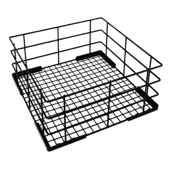 Vogue Wire High Sided Glass Basket - 180(h)x400(w)x400(d)mm