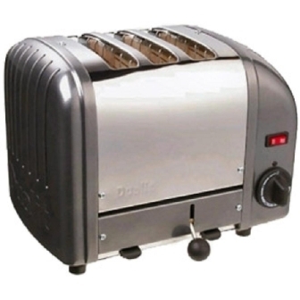 Dualit 3 Slice Vario Toaster - Black