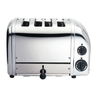 Dualit 4 Bun Vario Toaster - Black