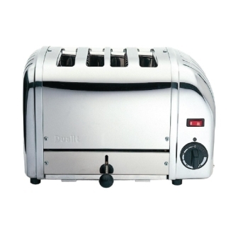 Dualit 4 Bun Vario Toaster - White
