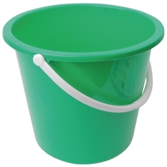Jantex Round Plastic Bucket Green