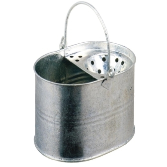 Jantex Galvanised Mop Bucket - 13Ltr