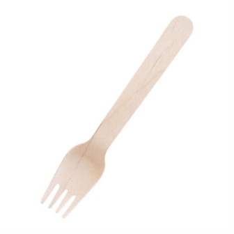 Wooden Fork [Pack 100]