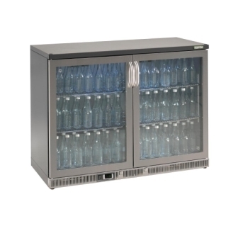 Gamko Bottle Cooler MG Double Hinged Door St/St Front - 275Ltr