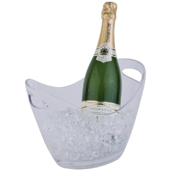 APS Clear Acrylic Wine and Champagne Bucket - 210x270x200mm