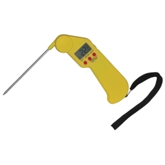 Hygiplas EasyTemp Thermometer Yellow - Cooked Meat