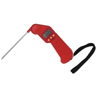Hygiplas EasyTemp Thermometer Red - Raw Meat