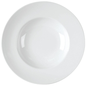 Royal Porcelain Bone Ascot Plate Deep White - 300mm
