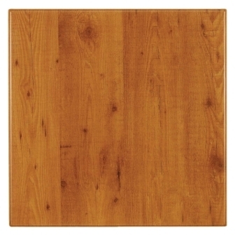 Werzalit Square 700mm Table Top - Pine