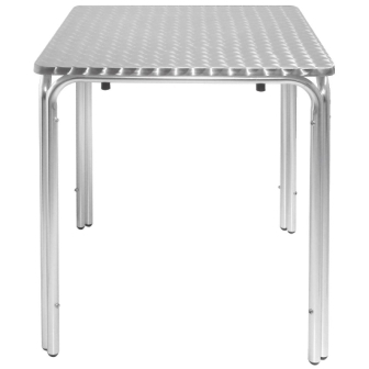 Bolero St/Steel 60cms Square Leg Table