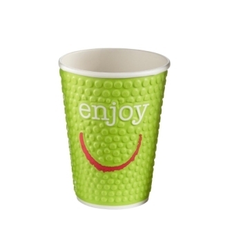 Enjoy Double Wall Paper Hot Cups - 12oz (Box 680)