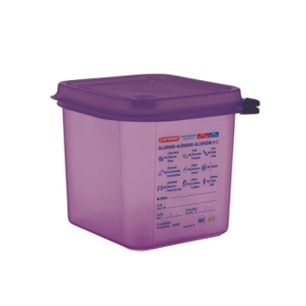 Araven Allergen Container GN - 1/6 2.6Ltr & Airtight Lid