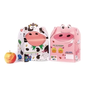 Crafti's Childrens Bizzi Boxes Assorted Farm Cow & Pig (Case 200)