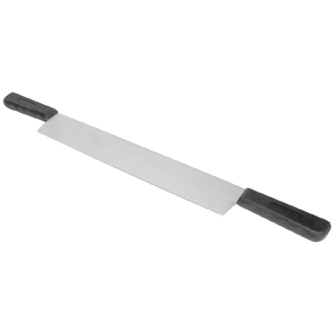 Vogue Double Handle Cheese Knife