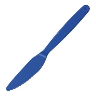 Kristallon Polycarbonate Knife Blue - 180mm (Pack 12)