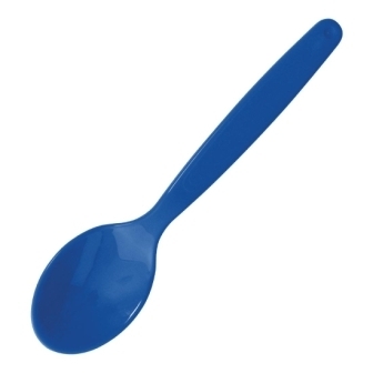 Kristallon Polycarbonate Spoon Blue - 170mm (Pack 12)