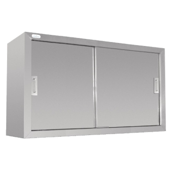 Vogue Stainless Steel Wall Cupboard - 1200 x 300 x 600mm
