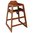 Bolero Wooden Highchair - Dark Wood