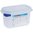 Araven Food Containers GN 1/9 with lids - 1Ltr (pk 4)