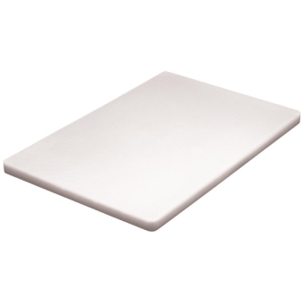 Hygiplas Low Density Chopping Board 30 x 45 x 2cm - White