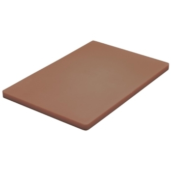 Hygiplas Low Density Chopping Board 30 x 45 x 2cm - Brown