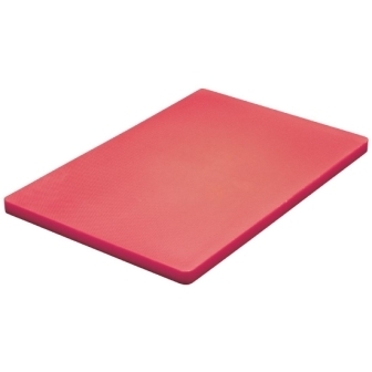 Hygiplas Low Density Chopping Board 30 x 45 x 2cm - Red