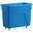 Blue Polyethylene Trolley - 609x475x812mm