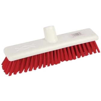 Jantex Soft Hygiene Broom Red - 300mm
